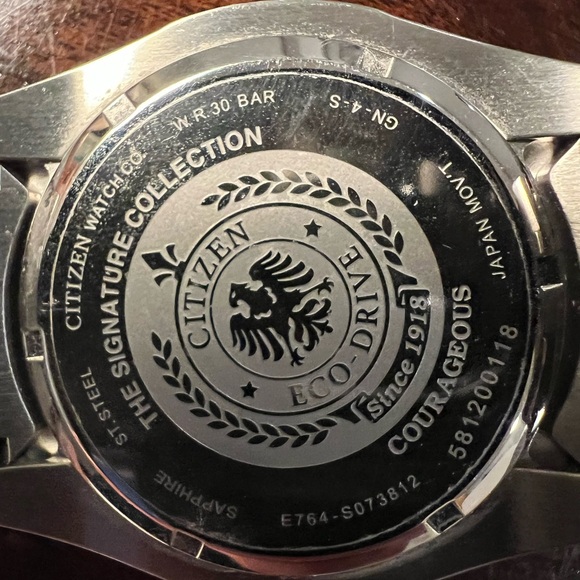 Citizen Eco-Drive Silver Watch - Picture 3 of 5